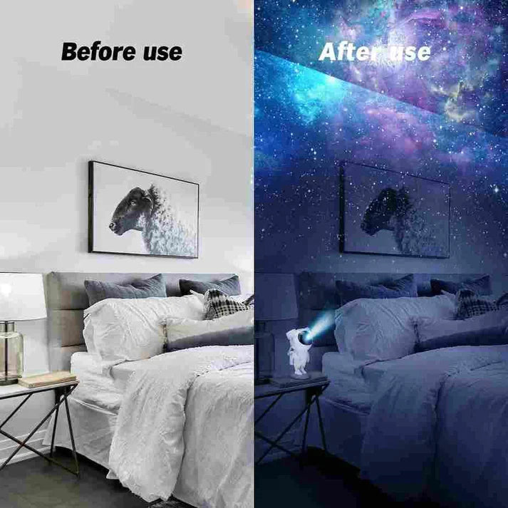 Astronaut Galaxy star projector lamp for every occasion