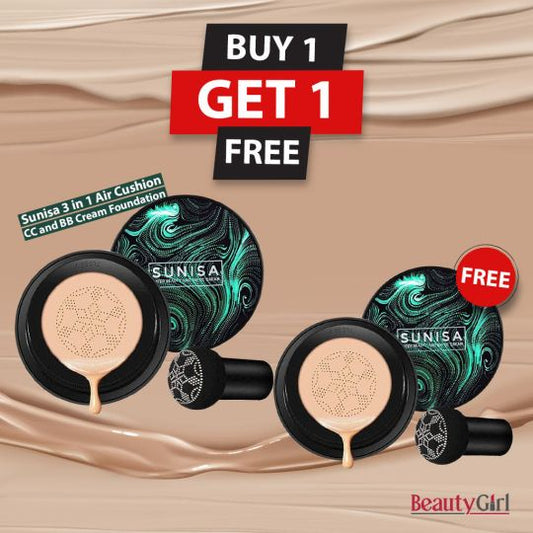 SUNISA CC Cream Foundation - Buy 1 Get 1 Free