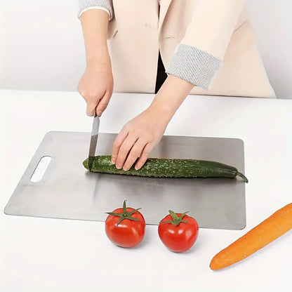 Stainless Steel Large Chopping & Cutting Board – Multipurpose, Durable, Easy to Clean