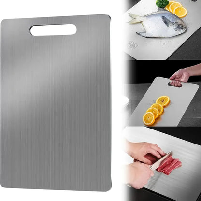 Stainless Steel Large Chopping & Cutting Board – Multipurpose, Durable, Easy to Clean