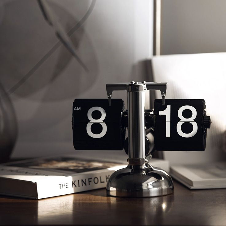 Retro Flip Clock (Steel)