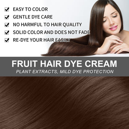 Fruit hair dye Cream| BLACK