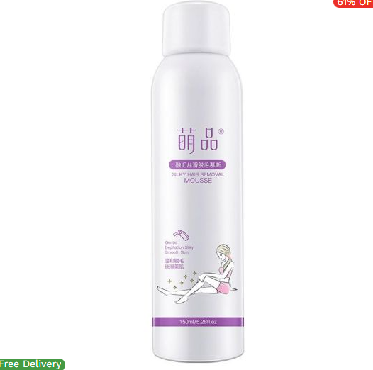 Quick and Painless Hair Removal Spray ( Buy 1 Get 1)