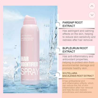 Hair Identifier Spray + Dermaplaner Set