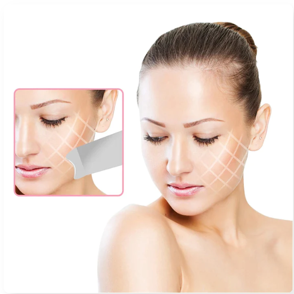 Ultrasonic Skin Spatula 4 in 1 Exfoliating Wand