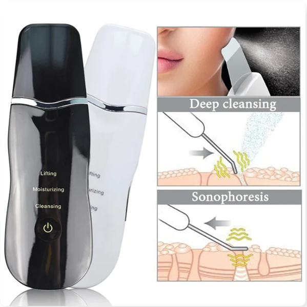 Ultrasonic Skin Spatula 4 in 1 Exfoliating Wand