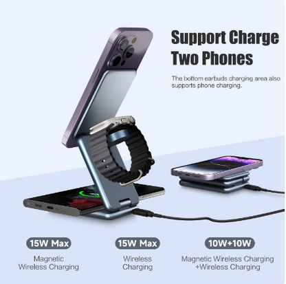 4 in 1 magnetic wireless charger