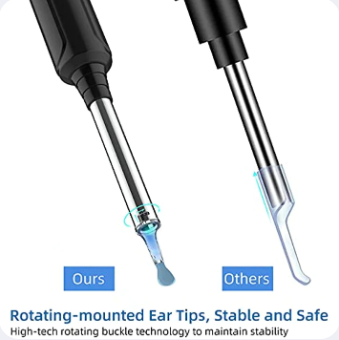 Ear Wax Removal with HD Camera and LED Light work on all Mobiles