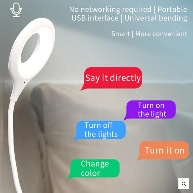 Smart Voice-Controlled LED Light - Illuminate Your Space with Ease