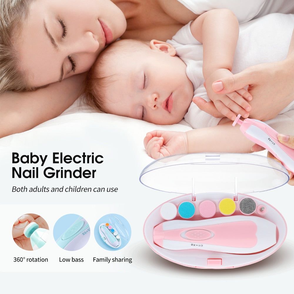 6 in 1 Electric Baby & Adult Nail Trimmer