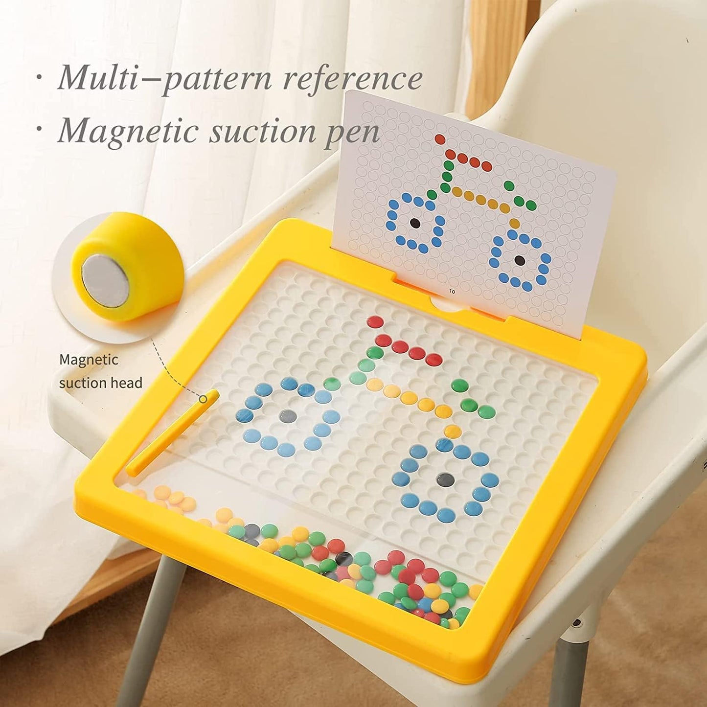 Large Magnetic Drawing Board for Kids