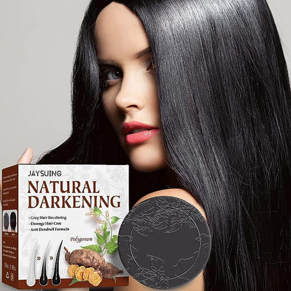 ( Buy 1 Get 1 Free ) Organic Hair Darkening Shampoo Bar