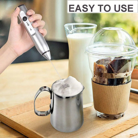 Rechargeable Electric Coffee Beater