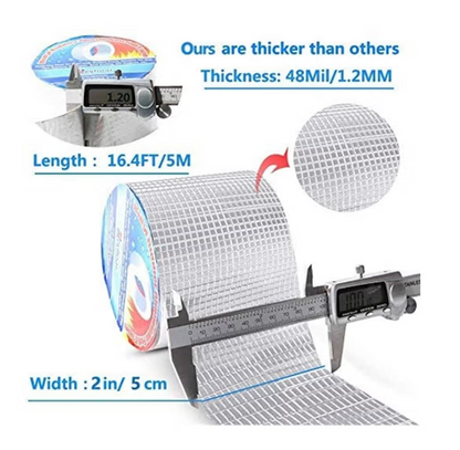 Aluminum Foil Butyl Waterproof Tape