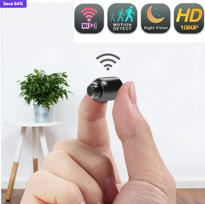 Mini WIFI Camera 1080P HD - Night Vision Included