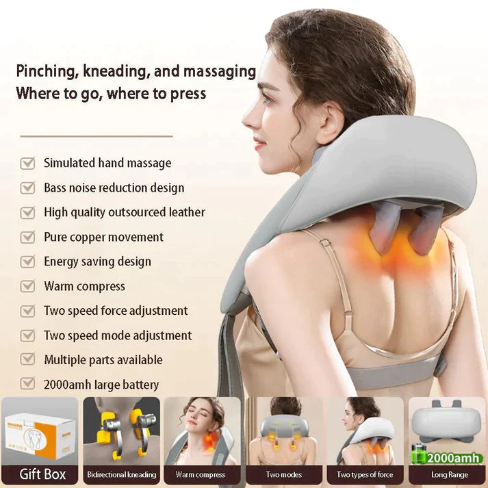 Neck Shoulder Back Waist Massager